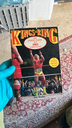 Kings of the Ring, Hulk Hogan joe bosko book magazine, booklet Wrestling