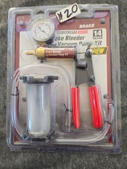 NEW BREAK BLEEDER AND VACUUM PUMP KIT