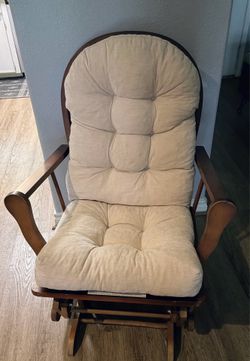 Glider rocking chair