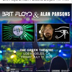 Alan Parson Y Brit Floyd Tickets.