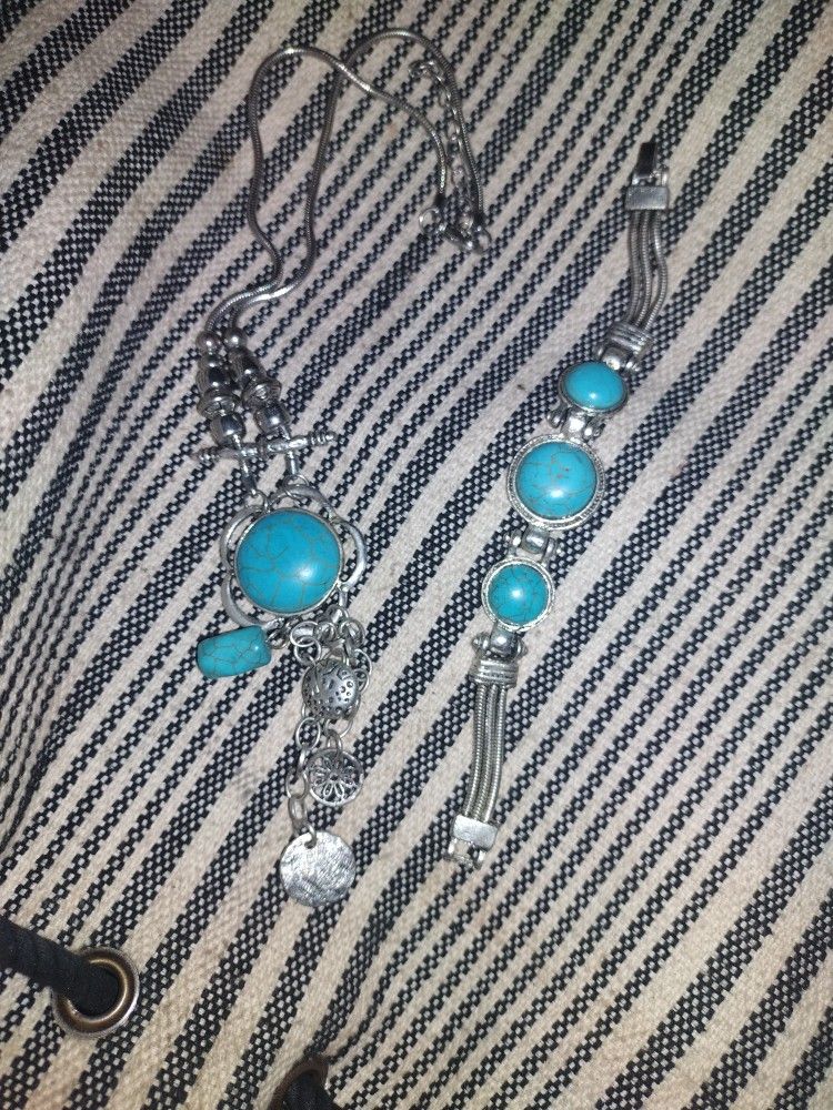 Bracelet And Chain Set