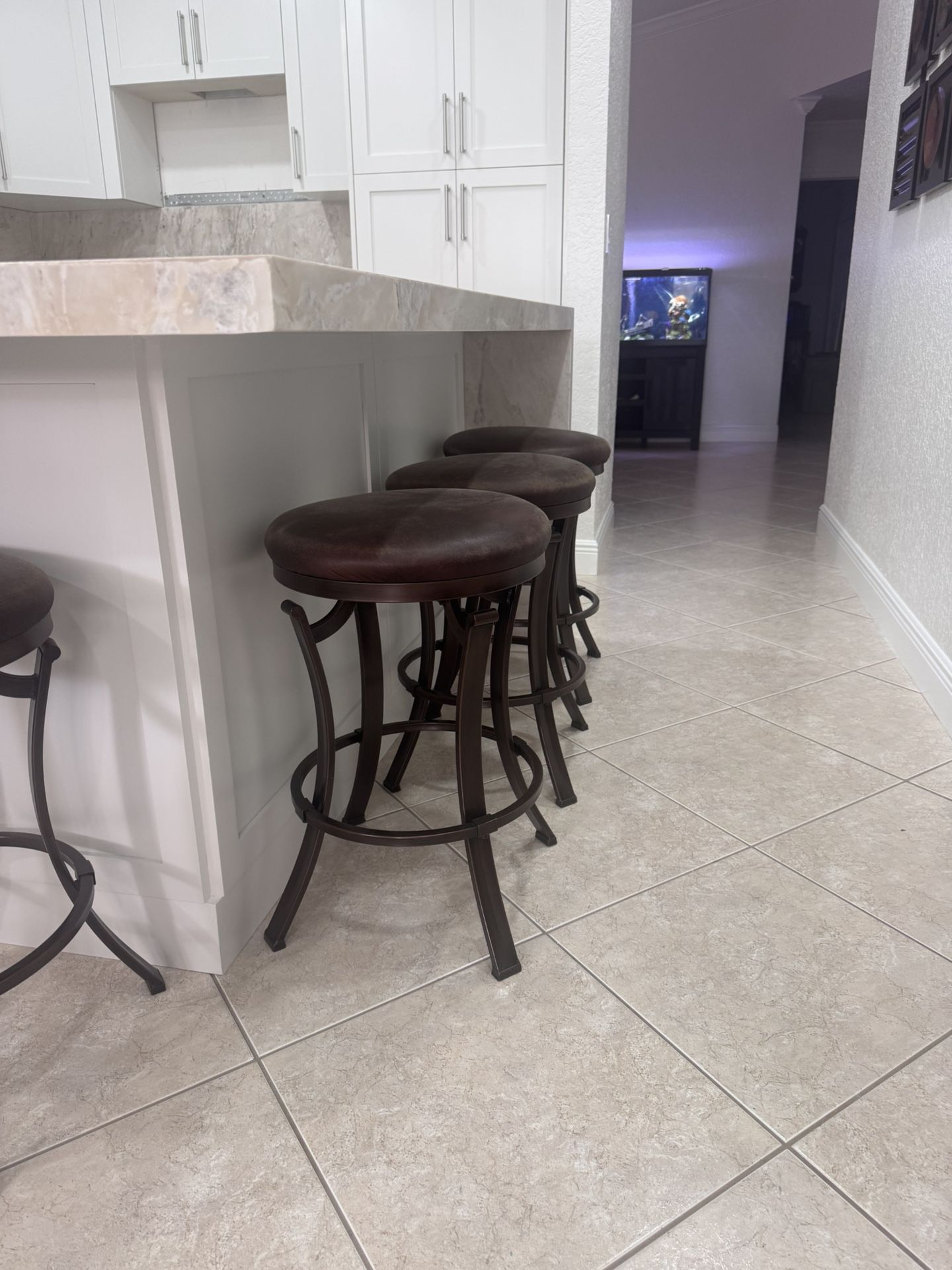 Leather Stools Chairs