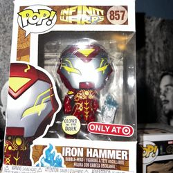 Funko Pop Marvel Iron Hammer Target Exclusive Glow In The Dark 