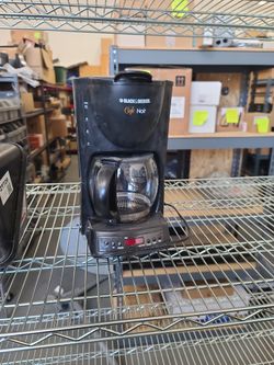 Black And Decker Cafe Noir Coffee Maker