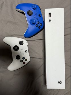 Xbox with 2 controllers