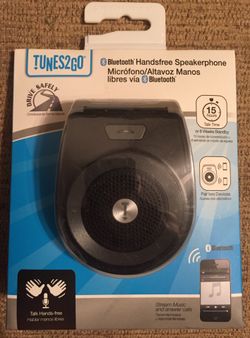 New in box clip on Bluetooth speaker