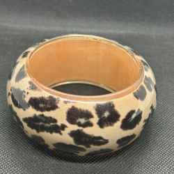 Cheetah Print Cuff Bracelet