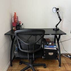 Computer Desk & Office Chair 