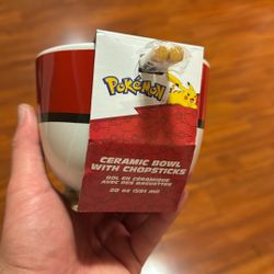 Pokemon Chopsticks Bowl 