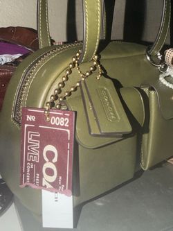 Coach Concert ticket bag charm