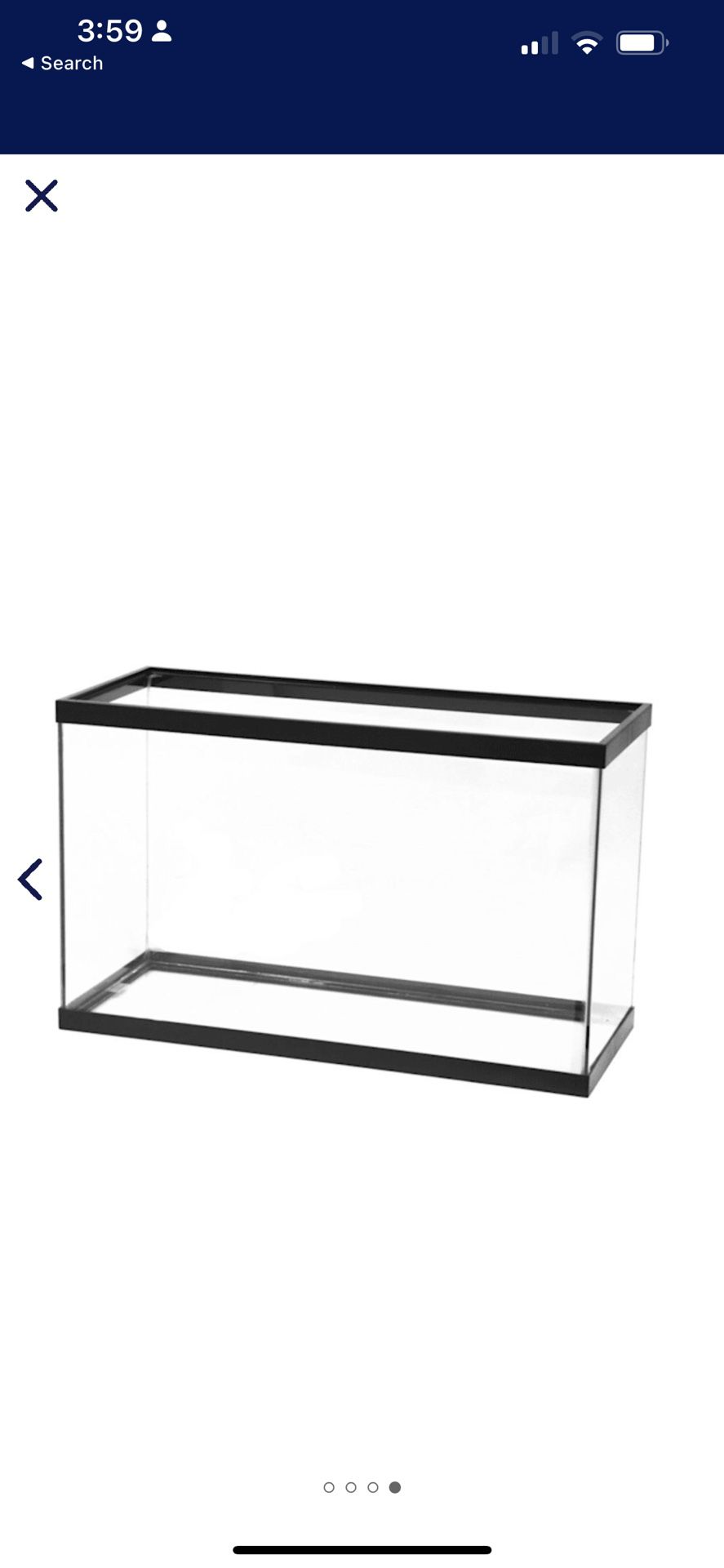 29 Gallon Fish Tank With Stand. 