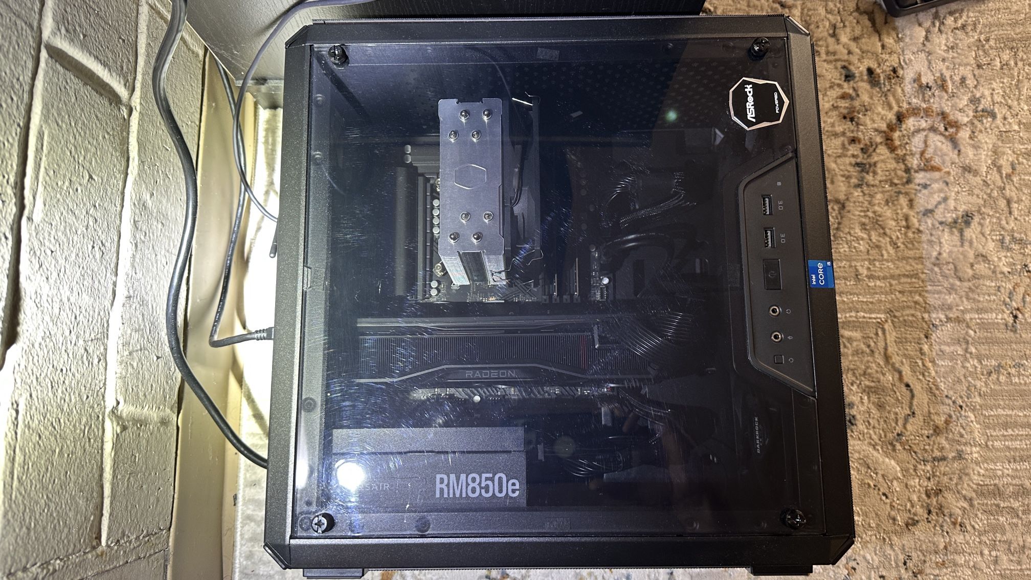 gaming pc RX 7900XT 20GB vRAM Intel 12600KF 32GB DDR5 Ram 1TB NVMe SSD VR Ready