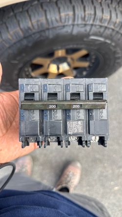 200 Amp Double Pole Circuit Breaker