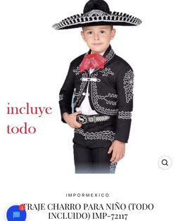 Charro Suit For Boy