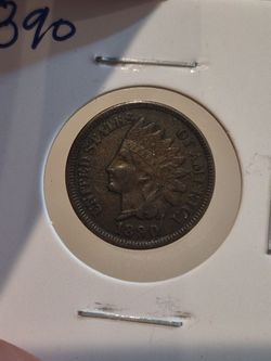 1890 Indian head penny
