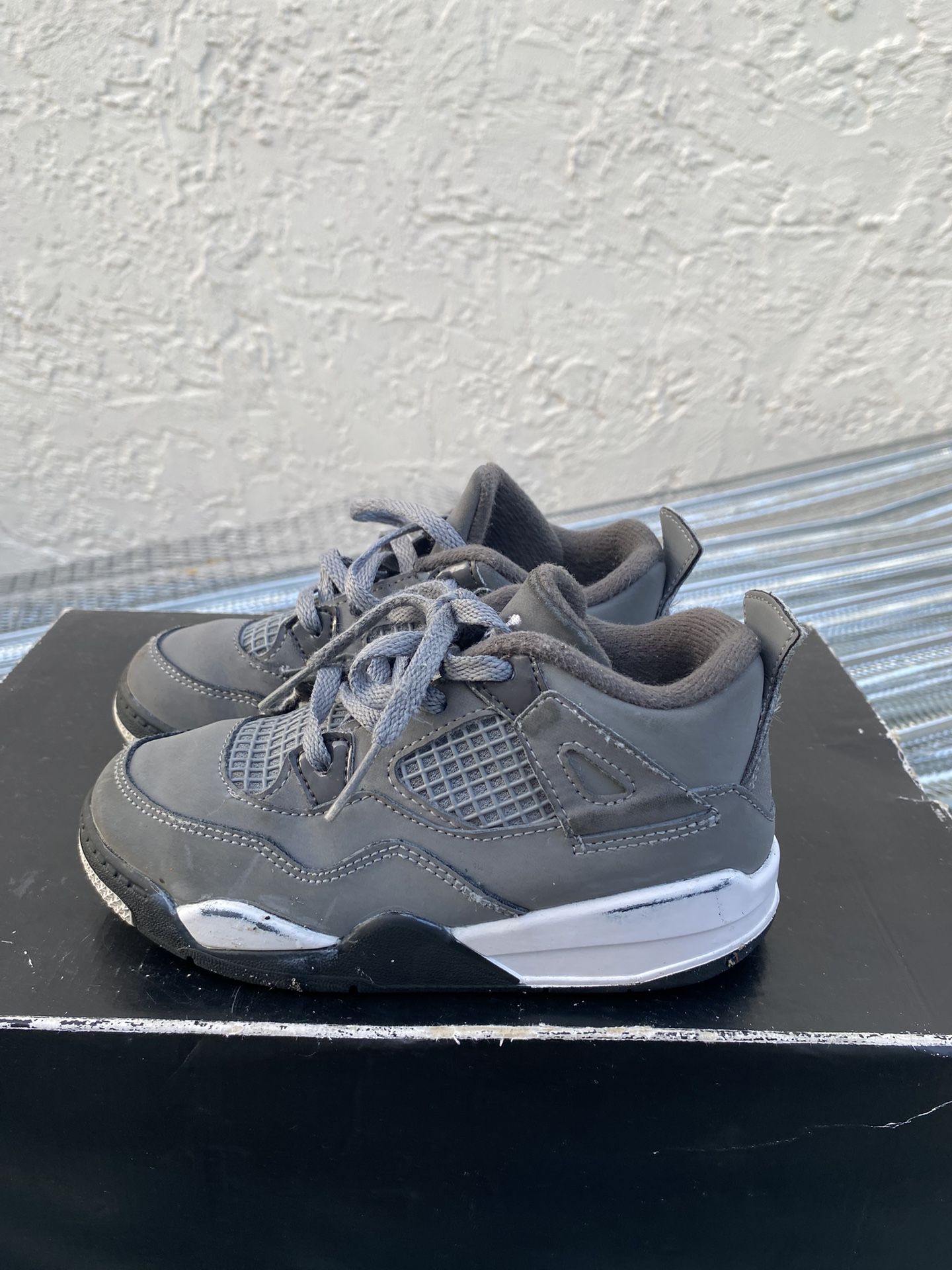 Size 10c - Jordan 4 Retro Cool Grey 2019