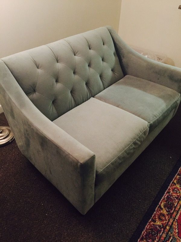 Light turquoise sofa