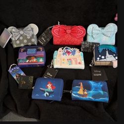 Disney Loungefly Wallets $40 EACH! (Price Is Firm) Perfect Just add Gift  Card 💐❤️More In Profile 😎