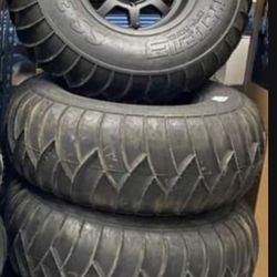 RZR Paddle Tires and Wheels