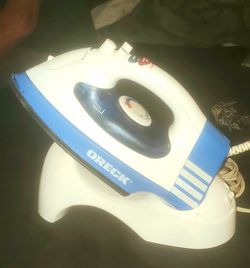 Oreck cordless steam iron