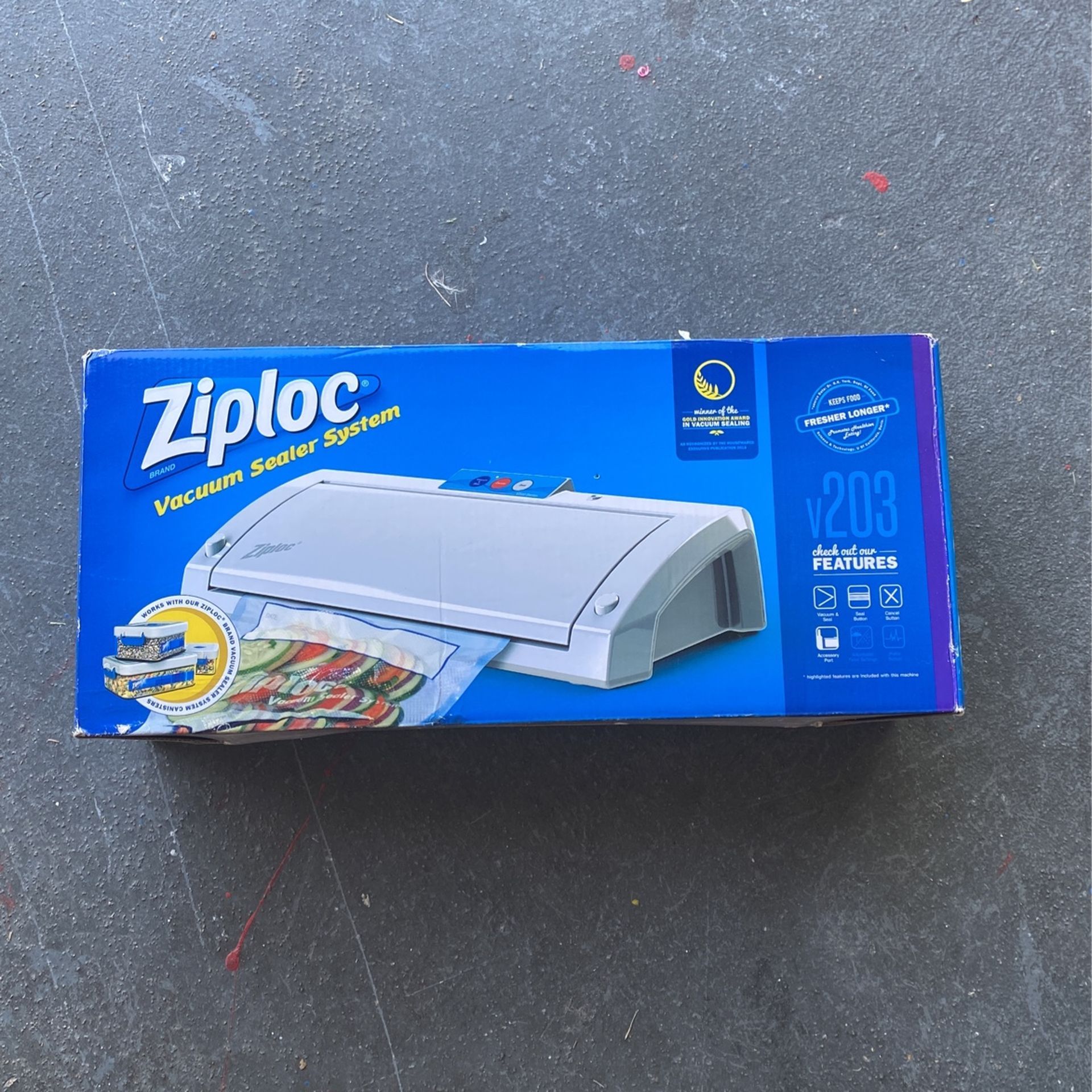 Ziploc, Kitchen, Ziploc Vacuum Sealer System