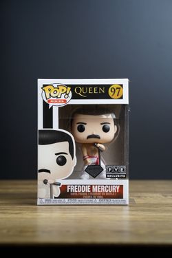 Freddie Mercury #97 (FYE Exclusive) (Diamond) Queen Funko Pop