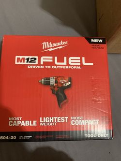 Milwaukee m12 hammer drill
