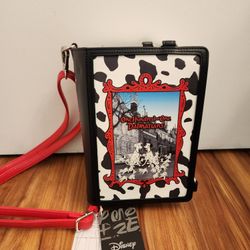 Loungefly Disney 101 Dalmatians Convertible Crossbody Bag / Backpack 