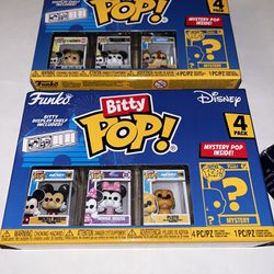 Bitty Pops Disney, Star Wars, TMNT, etc