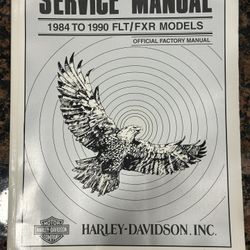 Harley-Davidson FLT FXR 1(contact info removed) Service Manual Official 99483-89