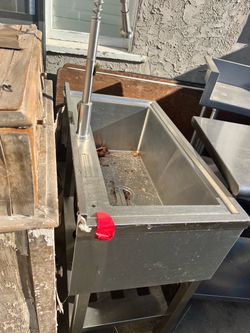 Commercial Stainless Steel Single Compartment Sink