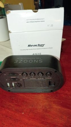 Reacher alarm clock