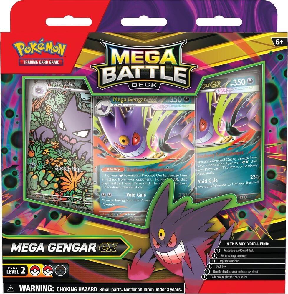Mega Battle Deck: Mega Gengar ex/Mega Diancie ex Set
