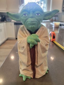 Vintage 1981 Star Wars Empire Strikes Back Kenner Yoda 8.5 inch hand puppet