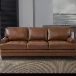 Carmel Leather Sofa (NEW)