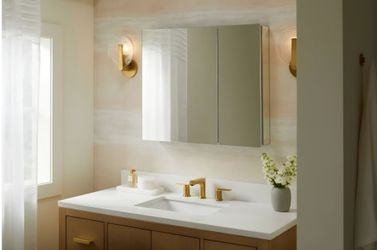Kohler
Embark 25-1/16" x 26" Frameless Double Door Medicine Cabinet