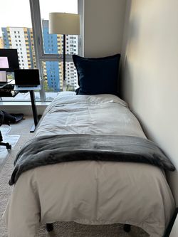 Single Bed Frame with Mattress