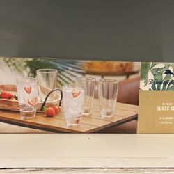 Tommy Bahama Glass Set FREE