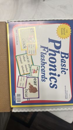Full vocabulary / phonics OFFICIAL teacher edition Flash card set !!!