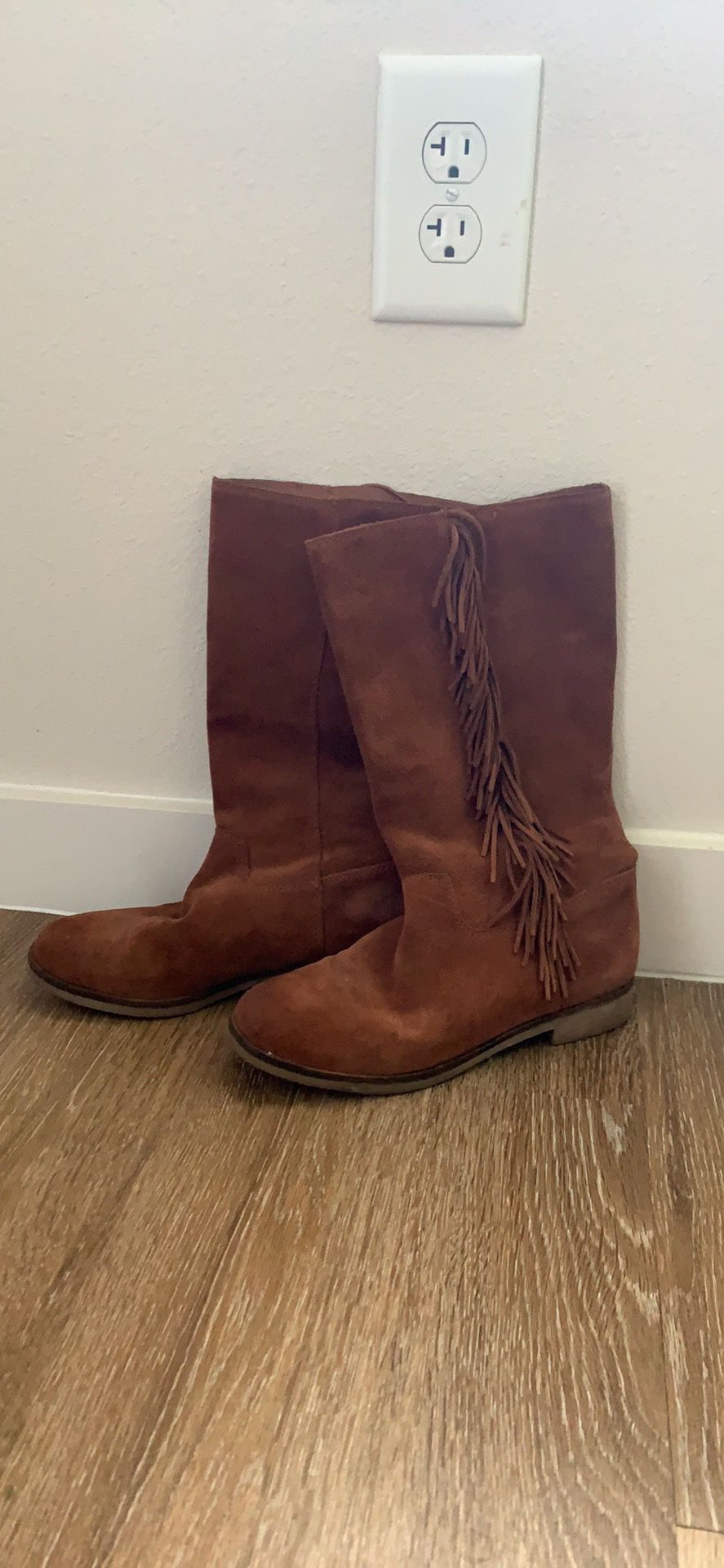Lucky Brand leather boots Size 7.5