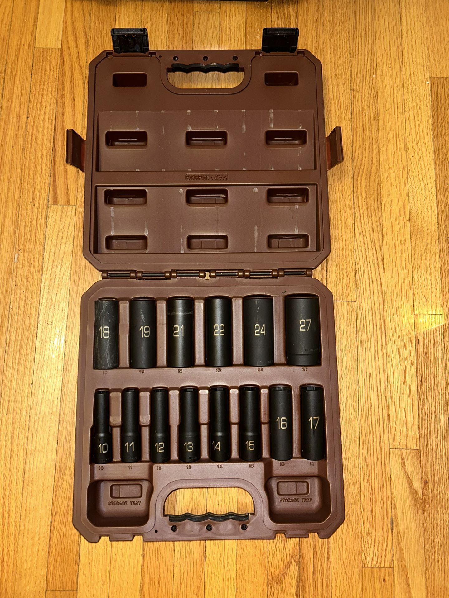 Matco 14 Piece 1/2” Drive Metric 6 Point ADV Deep Impact Socket Set