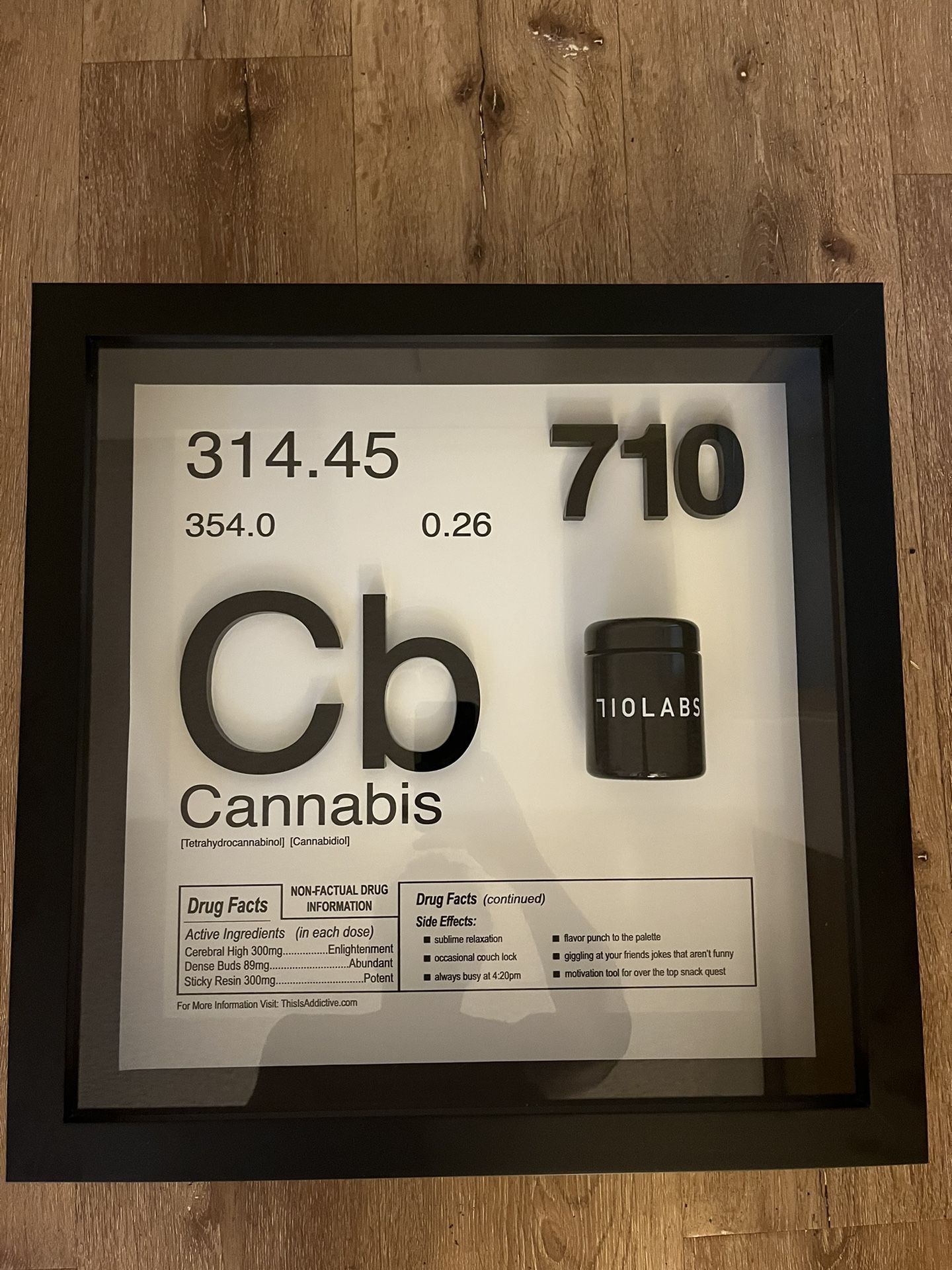 710 Labs “CB-710” x This Is Addictive Wall Art