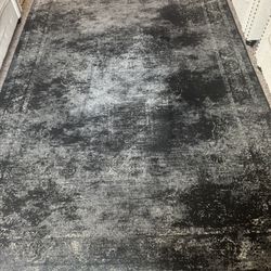 2 Black Rug 6ft bin x 9ft 4in (2.00mx2,85m)