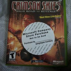 Crimson Skies Xbox