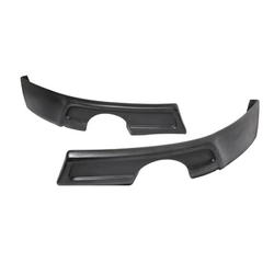 Fits 2009-2011 Mazda 3 4 5dr K-Style PU Rear Bumper Lip Splitter Valance Spats