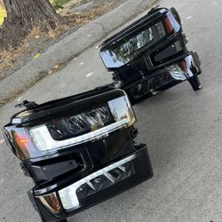 19-2021 Chevy Silverado New Full Led Headlights 