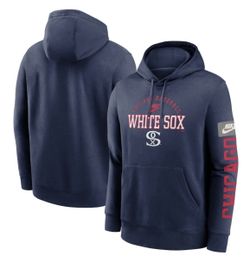 Chicago White Sox Cooperstown Collection Nike Fleece Hoodie - Men’s Large