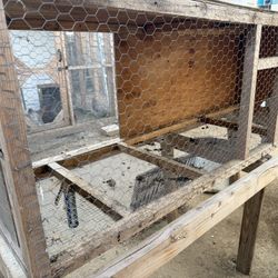 Free Quail  / Bunny Cage Coop