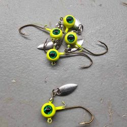 1/16 Fishing Jigs 5pack