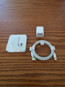 APPLE EARPODS and CHARGER